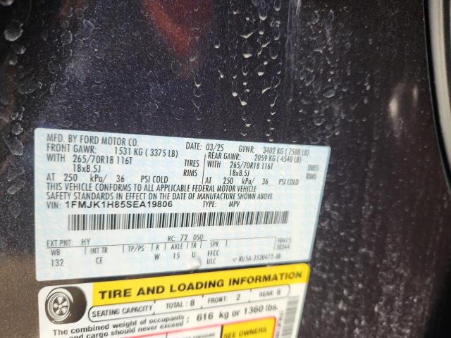 1FMJK1H85SEA19806 - 2025 FORD EXPEDITION MAX ACTIVE 黑色 照片 13