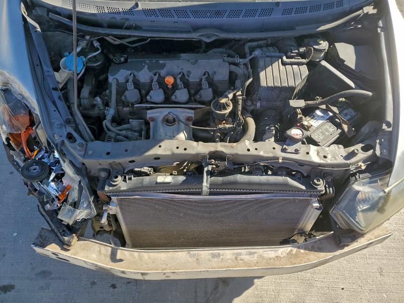 2HGFG12836H577769 - 2006 HONDA CIVIC EX GRAY photo 11