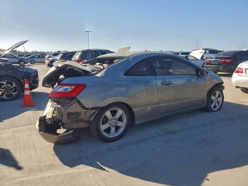 2HGFG12836H577769 - 2006 HONDA CIVIC EX GRAY photo 3