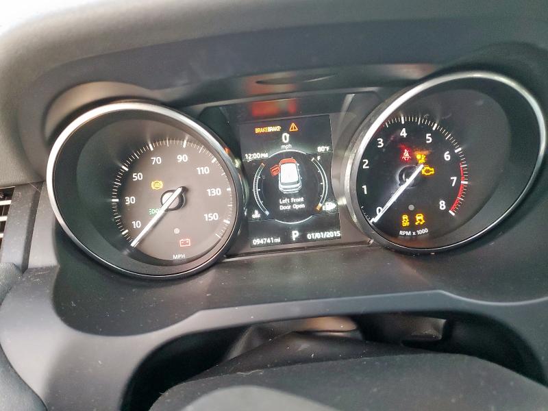 SALVP2BG8GH094088 - 2016 LAND ROVER RANGE ROVE SE WHITE photo 9