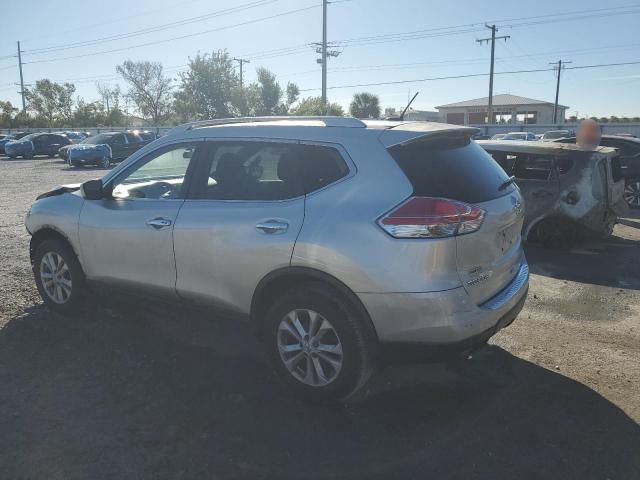 KNMAT2MT8GP592759 - 2016 NISSAN ROGUE S SILVER photo 2