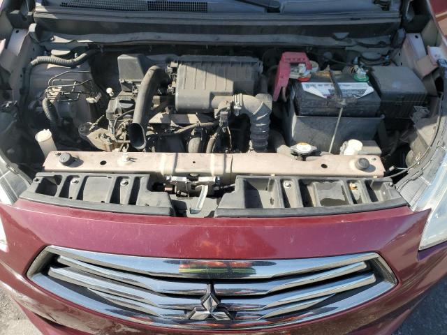 ML32F3FJ3HHF19619 - 2017 MITSUBISHI MIRAGE G4 ES 勃艮第红 照片 11