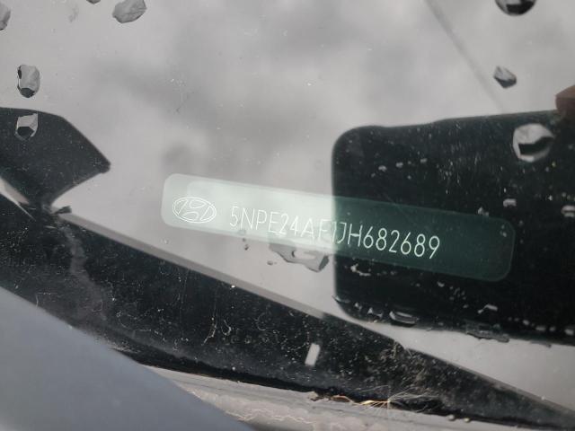 5NPE24AF1JH682689 - 2018 HYUNDAI SONATA SE ნაცრისფერი ფოტო 12