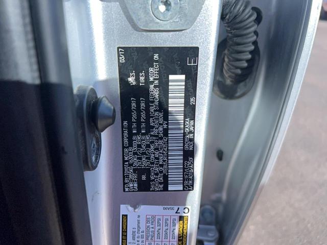 JTEBU5JR1H5435742 - 2017 TOYOTA 4RUNNER SR5/SR5 PREMIUM SILVER photo 10