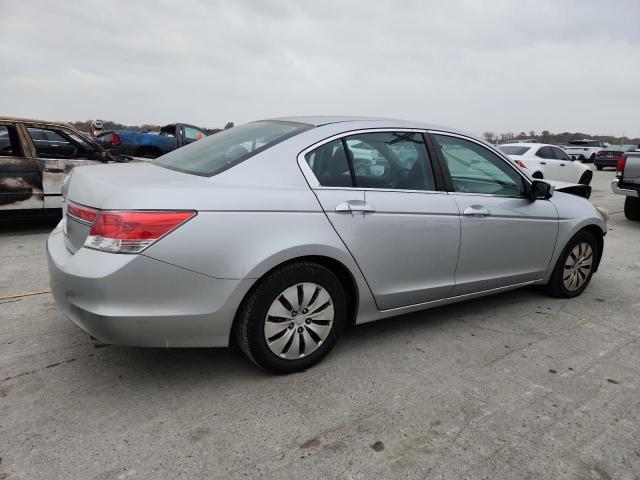 1HGCP2F32CA103829 - 2012 HONDA ACCORD LX SILVER photo 3