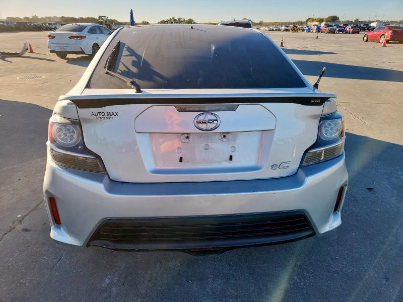JTKJF5C73E3084760 - 2014 TOYOTA SCION TC SILVER photo 6