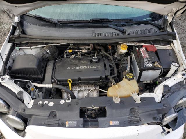 1G1JC6SH3G4155610 - 2016 CHEVROLET SONIC LT WHITE photo 11