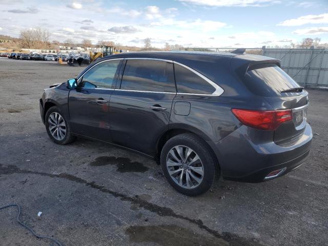 5FRYD4H40EB020262 - 2014 ACURA MDX TECHNOLOGY Grafito foto 2