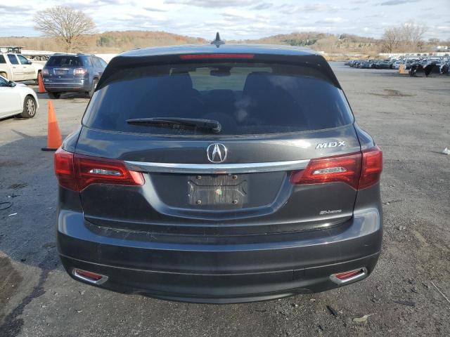 5FRYD4H40EB020262 - 2014 ACURA MDX TECHNOLOGY Grafito foto 6