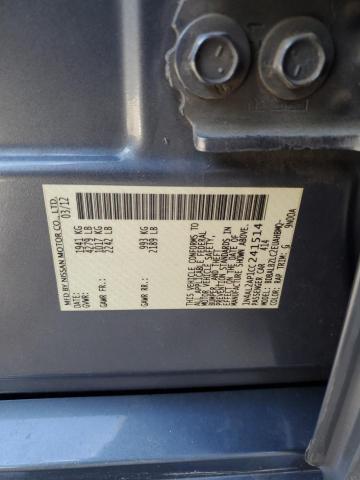 1N4AL2AP1CC241514 - 2012 NISSAN ALTIMA BASE 蓝色 照片 13