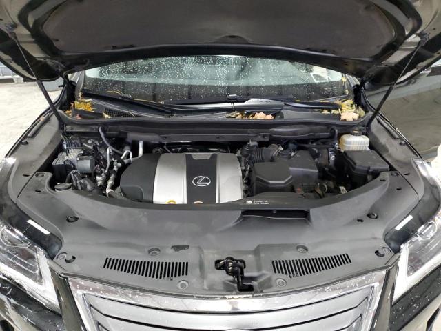 JTJBZMCA7J2036250 - 2018 LEXUS RX 350 BASE BLACK photo 12
