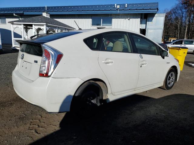 JTDKN3DU2D5657786 - 2013 TOYOTA PRIUS WHITE photo 3