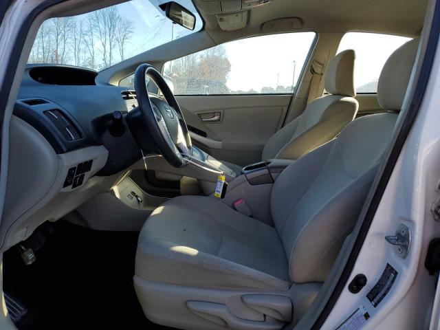 JTDKN3DU2D5657786 - 2013 TOYOTA PRIUS WHITE photo 7