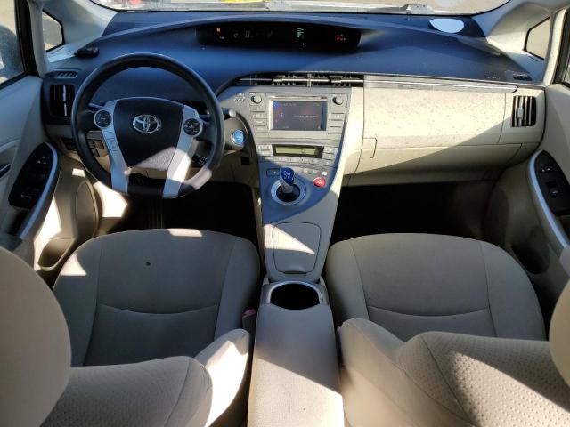 JTDKN3DU2D5657786 - 2013 TOYOTA PRIUS WHITE photo 8