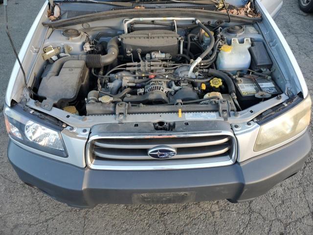 JF1SG63683H741239 - 2003 SUBARU FORESTER 2.5X SILVER photo 11