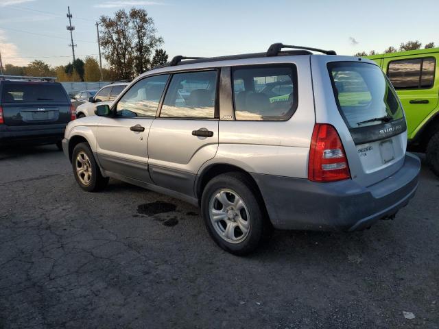 JF1SG63683H741239 - 2003 SUBARU FORESTER 2.5X SILVER photo 2