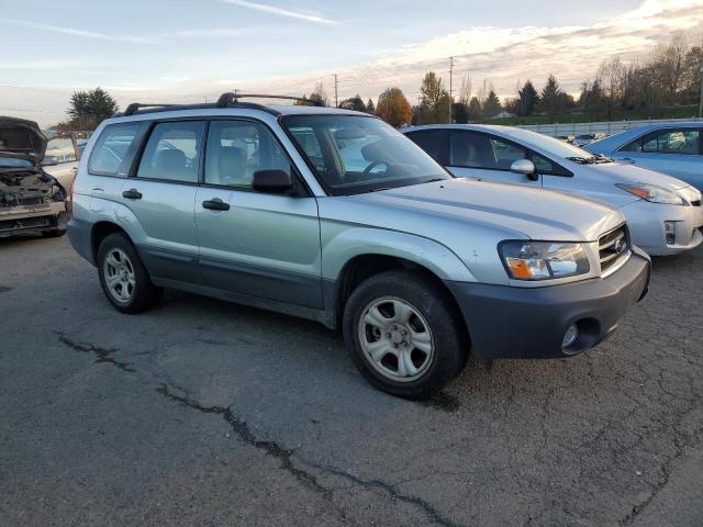 JF1SG63683H741239 - 2003 SUBARU FORESTER 2.5X SILVER photo 4