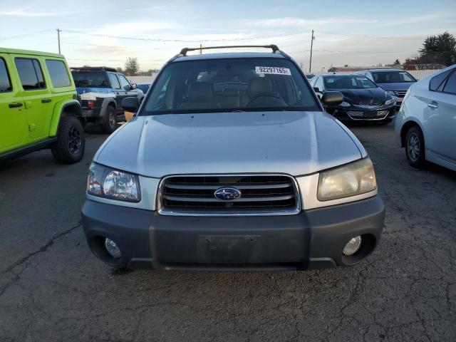 JF1SG63683H741239 - 2003 SUBARU FORESTER 2.5X SILVER photo 5