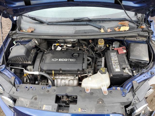 1G1JC6SH7D4176956 - 2013 CHEVROLET SONIC LT BLUE photo 11