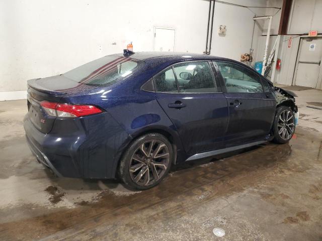 5YFS4MCE3MP067098 - 2021 TOYOTA COROLLA SE Niebieski zdjęcie 3