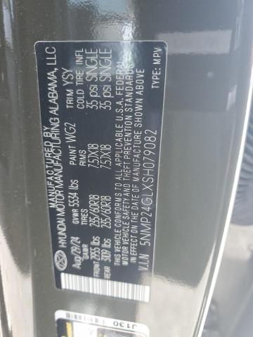 5NMP24GLXSH079082 - 2025 HYUNDAI SANTA FE SEL GREEN photo 14