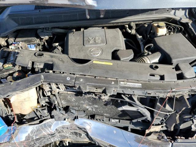 1N6AA0CH1FN511292 - 2015 NISSAN TITAN S GRAY photo 11