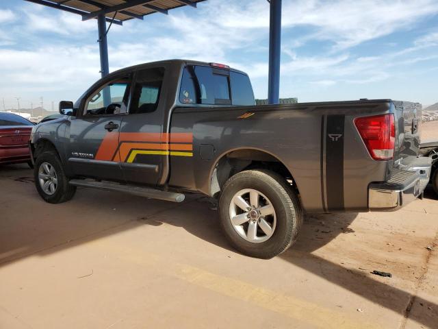 1N6AA0CH1FN511292 - 2015 NISSAN TITAN S GRAY photo 2