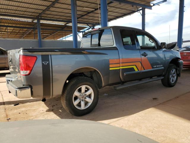1N6AA0CH1FN511292 - 2015 NISSAN TITAN S GRAY photo 3