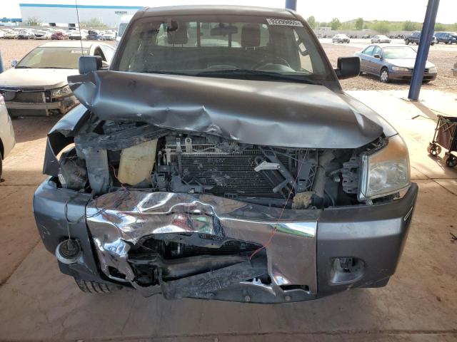 1N6AA0CH1FN511292 - 2015 NISSAN TITAN S GRAY photo 5