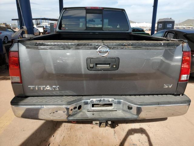 1N6AA0CH1FN511292 - 2015 NISSAN TITAN S GRAY photo 6