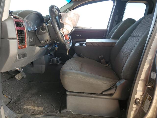 1N6AA0CH1FN511292 - 2015 NISSAN TITAN S GRAY photo 7