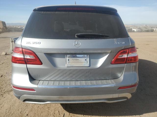 4JGDA5HB1CA011813 - 2012 MERCEDES-BENZ ML 350 4MATIC GRAY photo 6