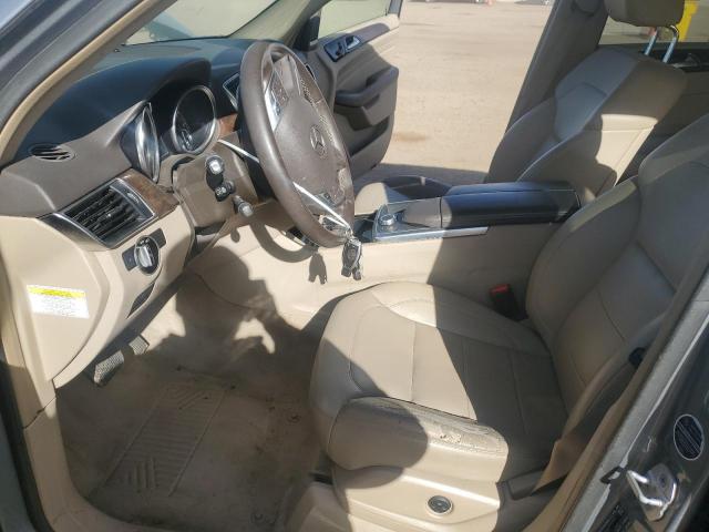4JGDA5HB1CA011813 - 2012 MERCEDES-BENZ ML 350 4MATIC GRAY photo 7