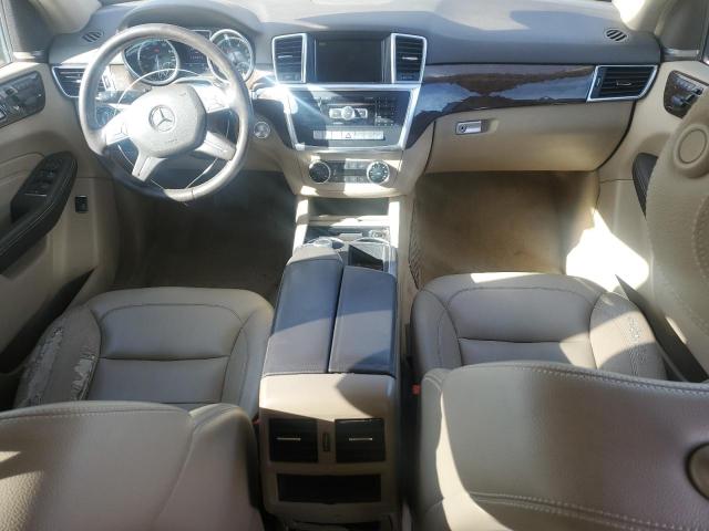 4JGDA5HB1CA011813 - 2012 MERCEDES-BENZ ML 350 4MATIC GRAY photo 8