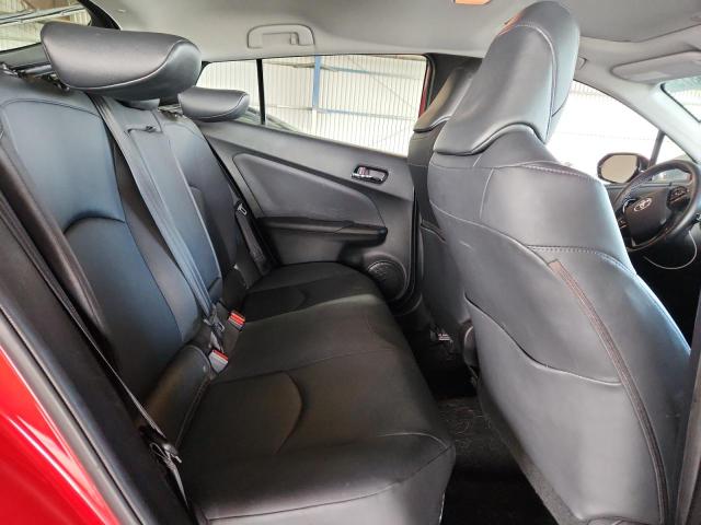 JTDKARFU4K3071028 - 2019 TOYOTA PRIUS Կարմիր լուսանկար 10