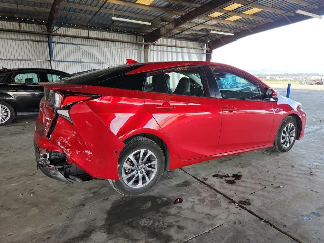 JTDKARFU4K3071028 - 2019 TOYOTA PRIUS Կարմիր լուսանկար 3