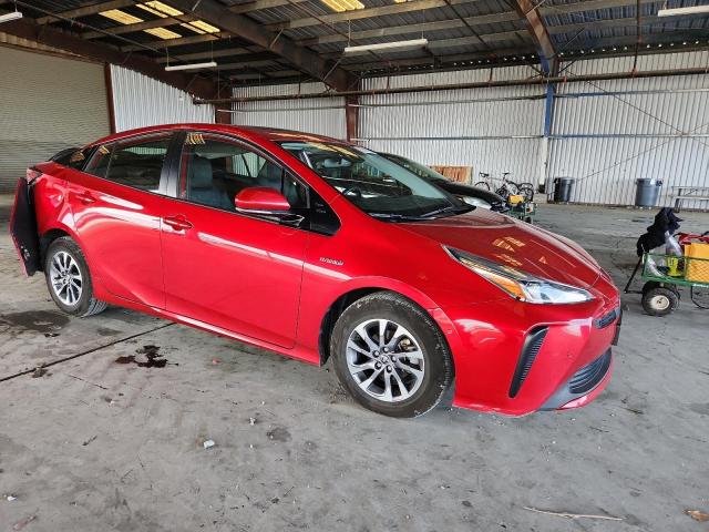 JTDKARFU4K3071028 - 2019 TOYOTA PRIUS Կարմիր լուսանկար 4