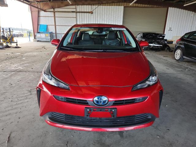 JTDKARFU4K3071028 - 2019 TOYOTA PRIUS Կարմիր լուսանկար 5