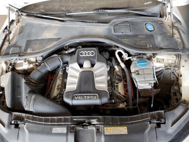 WAU2GAFC3DN144935 - 2013 AUDI A7 PRESTIGE WHITE photo 11