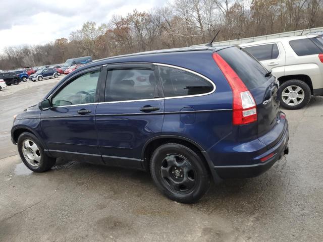 5J6RE4H30AL009659 - 2010 HONDA CR-V LX 蓝色 照片 2