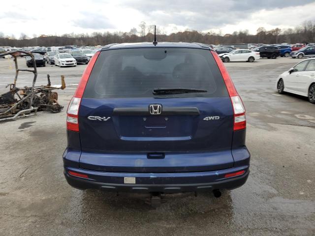 5J6RE4H30AL009659 - 2010 HONDA CR-V LX 蓝色 照片 6