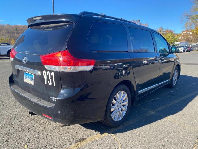 5TDDK3DCXBS016773 - 2011 TOYOTA SIENNA XLE Mavi foto 4