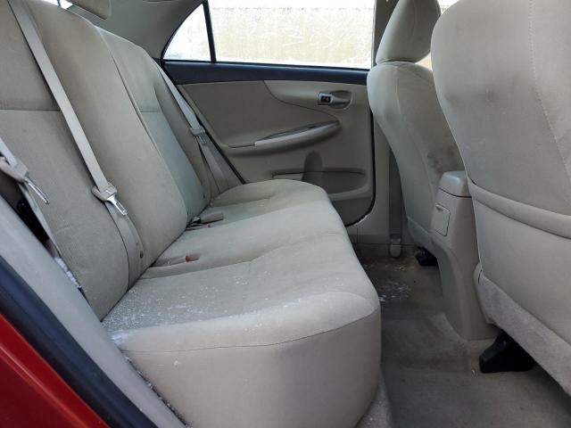 2T1BU4EE4CC777896 - 2012 TOYOTA COROLLA BASE RED photo 10