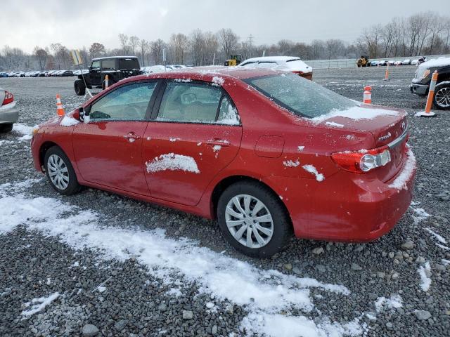 2T1BU4EE4CC777896 - 2012 TOYOTA COROLLA BASE RED photo 2