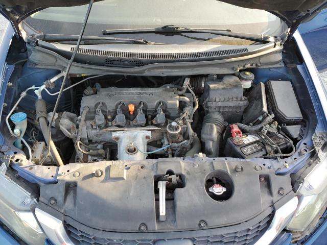 19XFB2F51DE062233 - 2013 HONDA CIVIC LX ლურჯი ფოტო 11