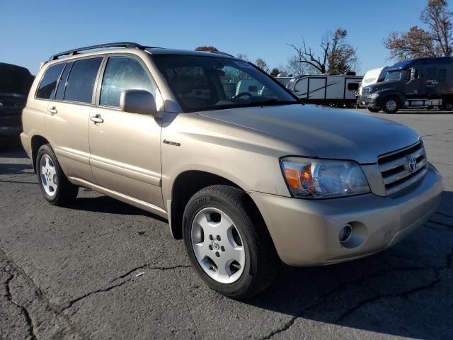 JTEDP21AX40010813 - 2004 TOYOTA HIGHLANDER BASE Dorado foto 4