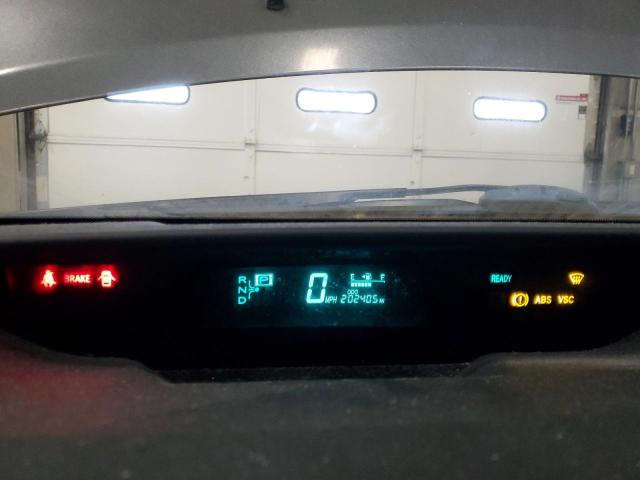 JTDKB20UX73258987 - 2007 TOYOTA PRIUS GRAY photo 9