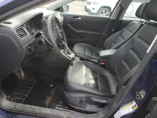 3VWD17AJ0EM417764 - 2014 VOLKSWAGEN JETTA SE BLUE photo 7