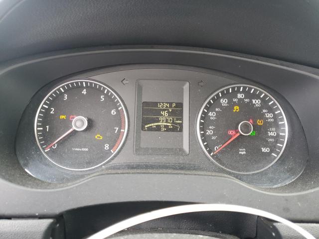 3VWD17AJ0EM417764 - 2014 VOLKSWAGEN JETTA SE BLUE photo 9