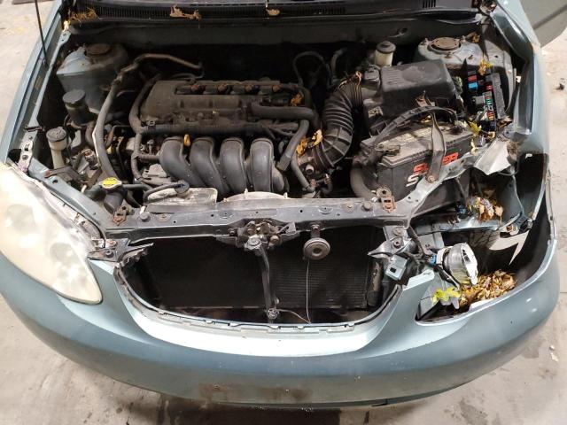 1NXBR32E96Z713095 - 2006 TOYOTA COROLLA CE GREEN photo 11